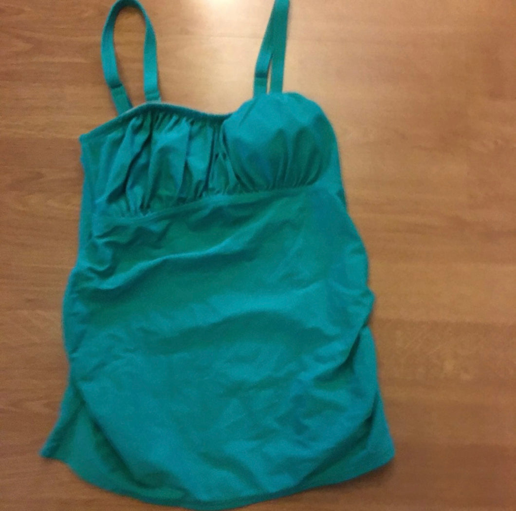 Old Navy Green Swim Top Maternity Adult XS