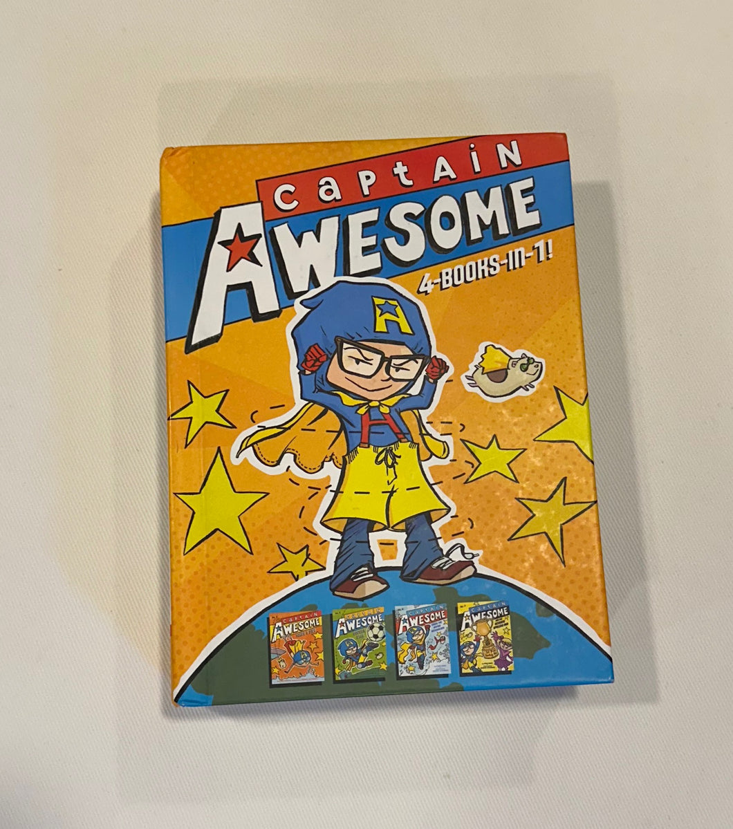 Captain Awesome chapter book - 4 books in 1