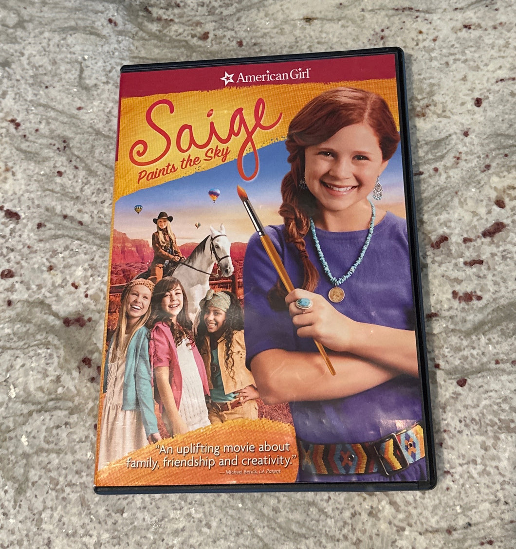 American Girl Saige DVD