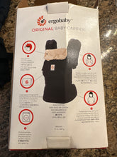 Load image into Gallery viewer, Ergobaby original carrier. Only worn a few times. Can be worn 3 different ways(on front, on back, on hip)
