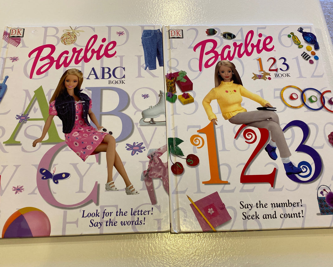 DK Barbie ABC & 123 Books
