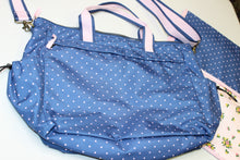 Load image into Gallery viewer, Matilda Jane Clothing The Essentials Diaper Bag and tote with changing pad in excellent condition One Size
