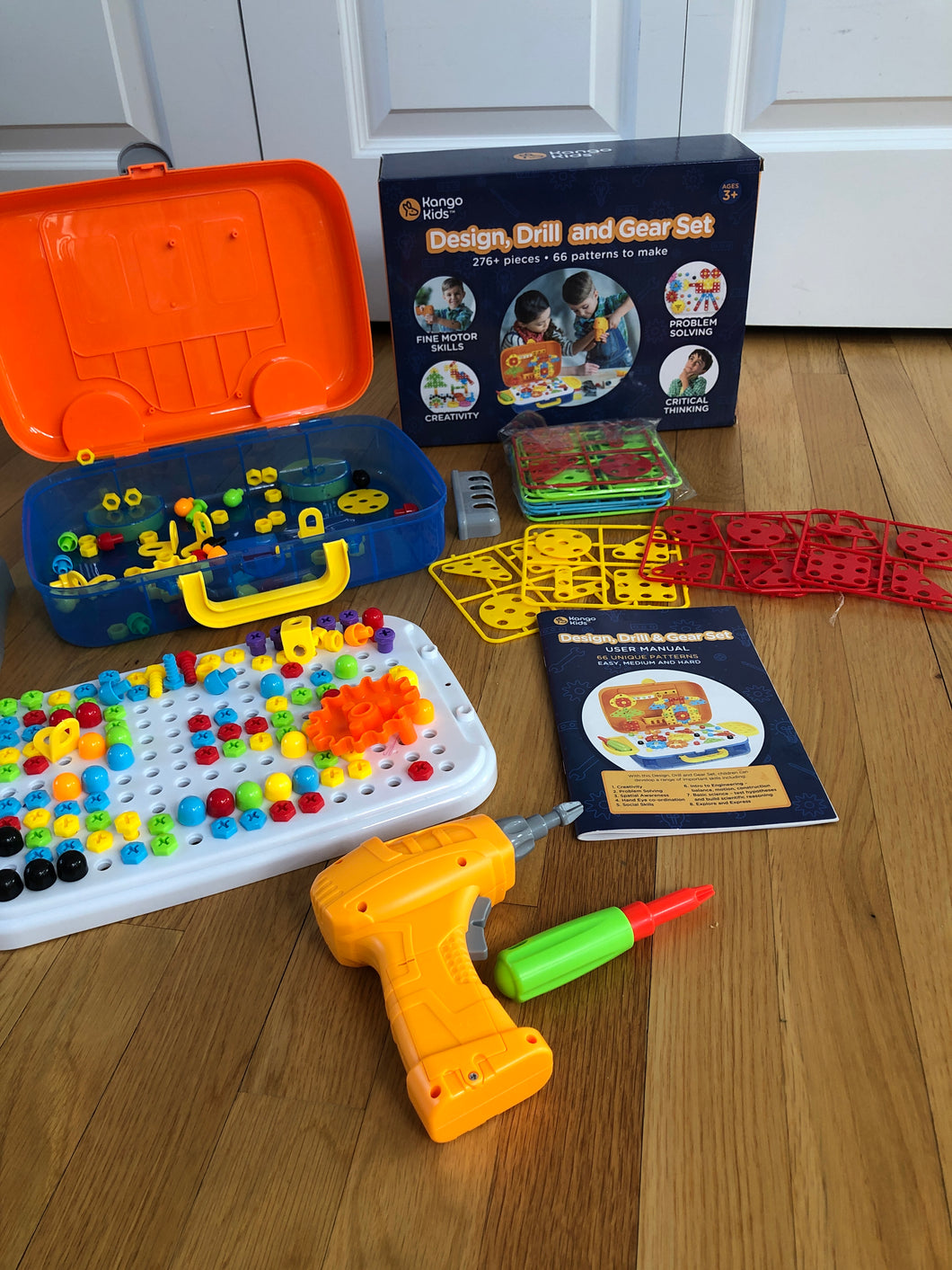 Drill and gear set by Kango Kids
