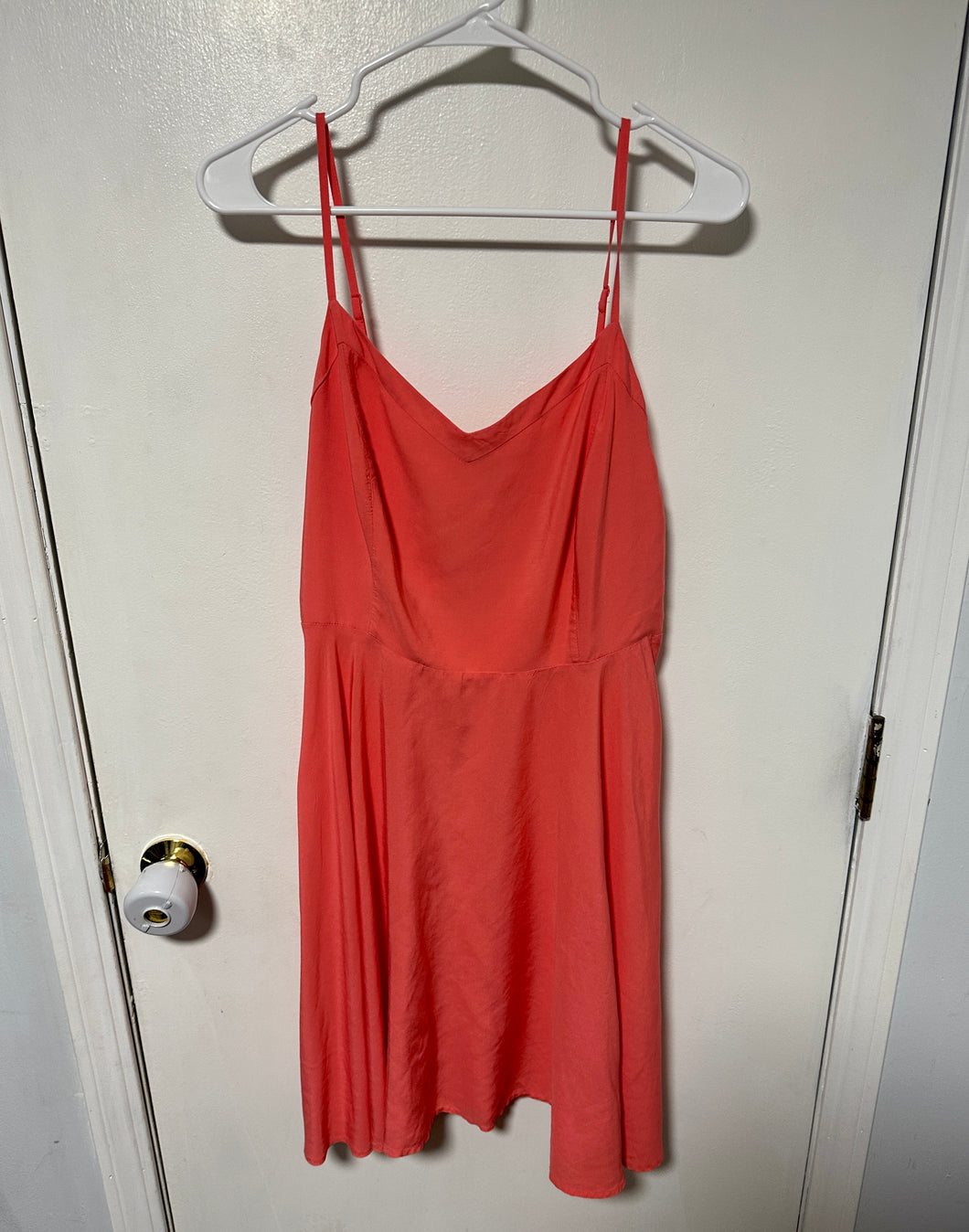 Old Navy - Strappy Coral Cotton Dres-Size Large - Excellent Condition Adult Large