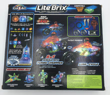 Load image into Gallery viewer, NEW Lite Brix Super Light Building System -- LUMI-CYCLE Compatible with LEGO
