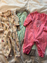 Load image into Gallery viewer, Three Rompers Carters Mud Pie 3 months
