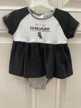 Load image into Gallery viewer, Majestic Chicago White Sox onsie dress 6 months
