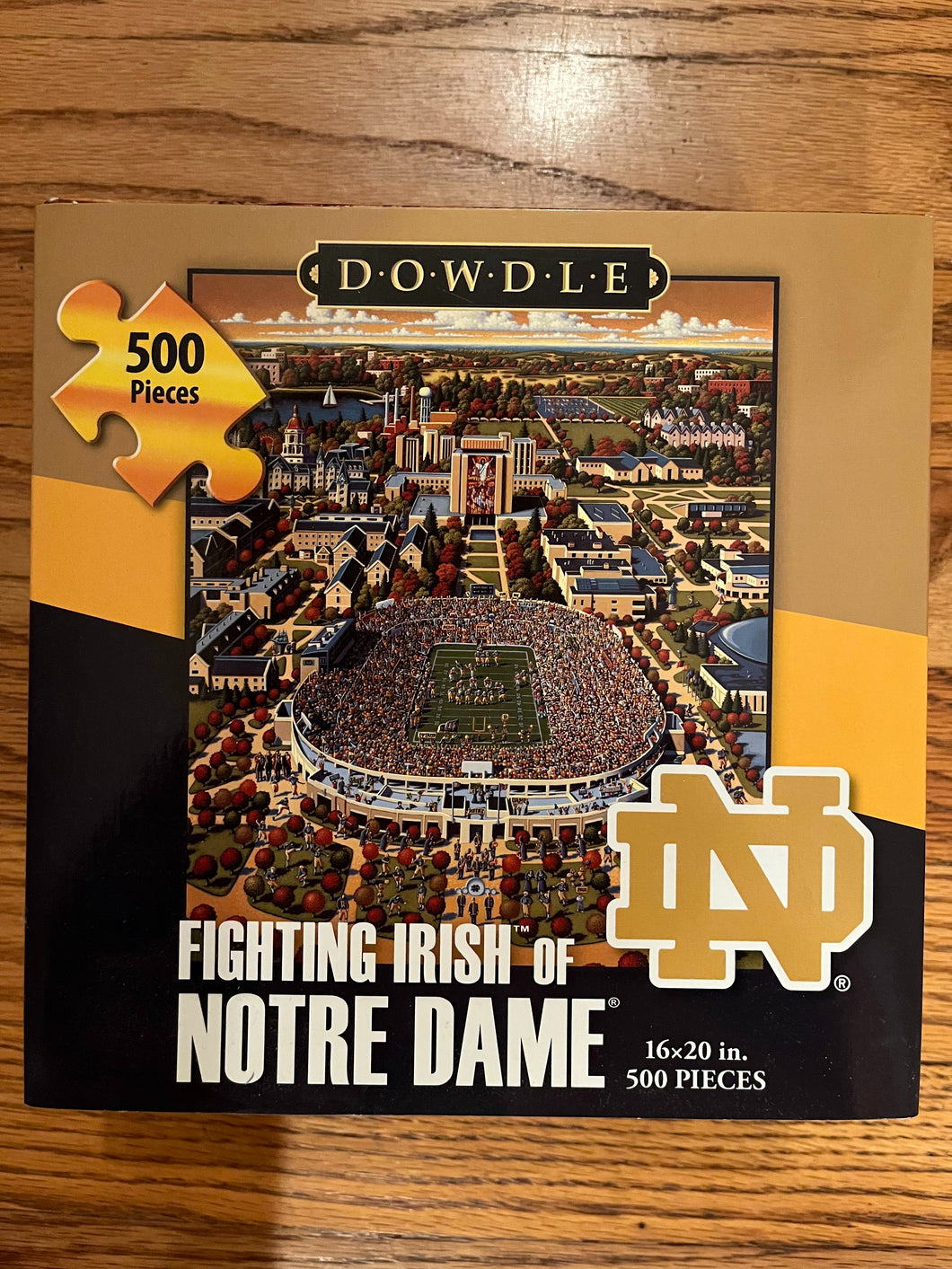 FIghting Irish of Notre Dam Puzzle 500 pieces