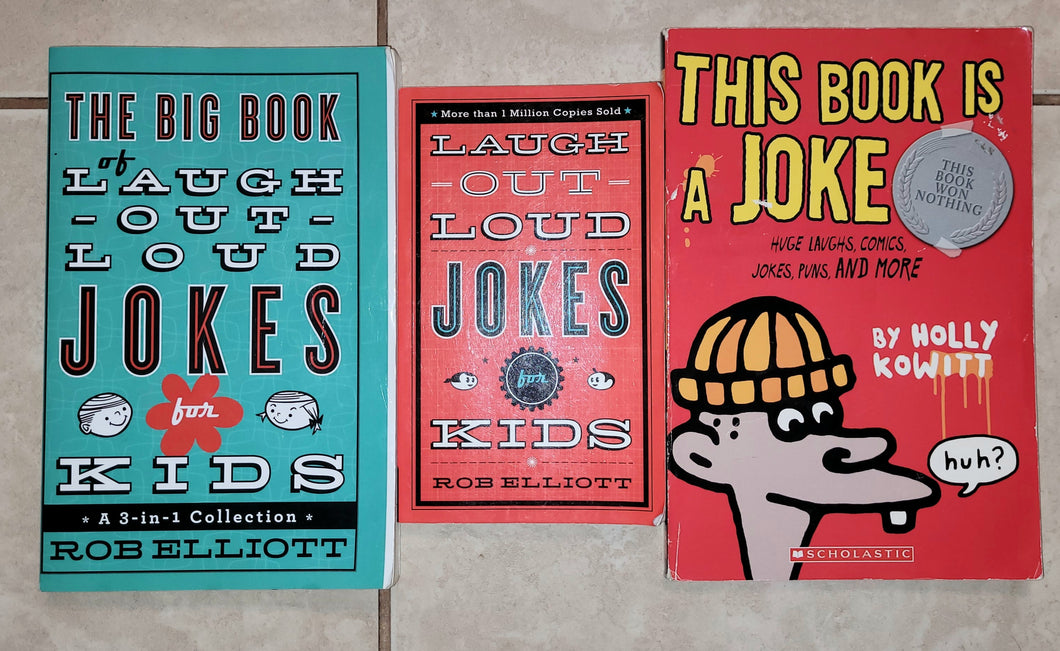 Lot of 3 joke books