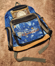 Load image into Gallery viewer, Harry Potter vintage Quidditch backpack, suede detail
