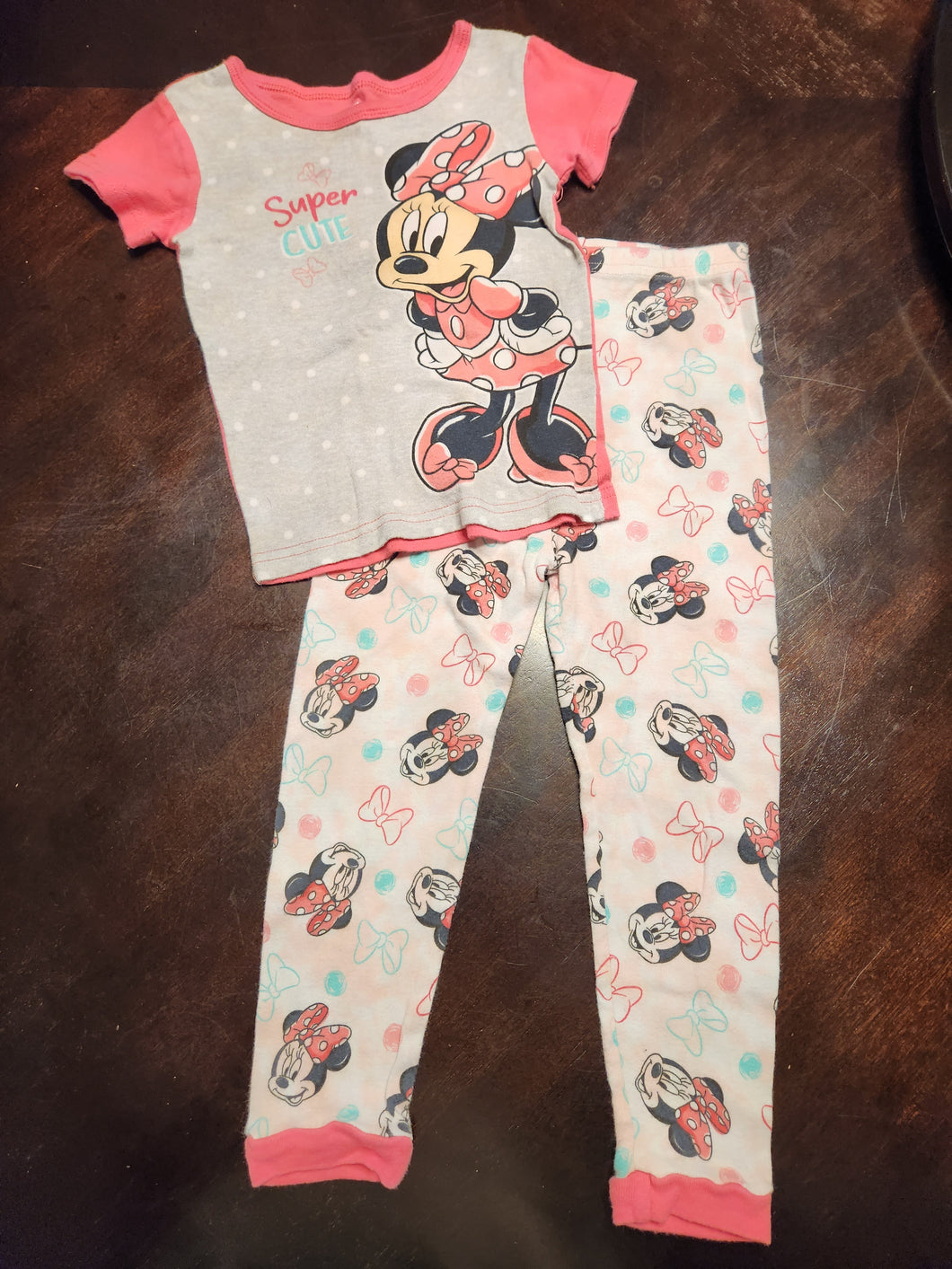 Disney Minnie Mouse Pajamas 5T