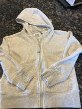 Load image into Gallery viewer, Athleta girls size 7. Super soft grey zip up  7
