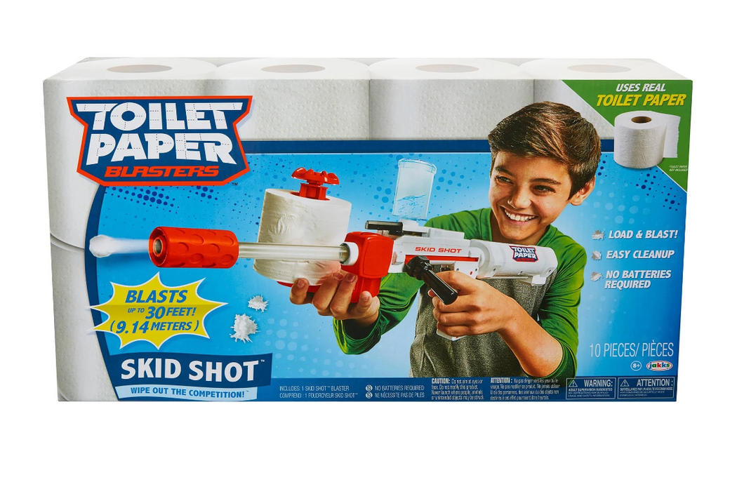 Toilet Paper Blaster Skid Shot One Size