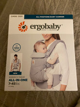 Load image into Gallery viewer, Ergo baby Omni 360 gray, only worn a few times.
