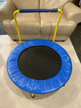 Load image into Gallery viewer, Toddler trampoline (used only indoors in the basement)
