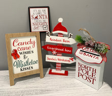 Load image into Gallery viewer, Christmas Tiered Tray Home Holiday Decor Bundle
