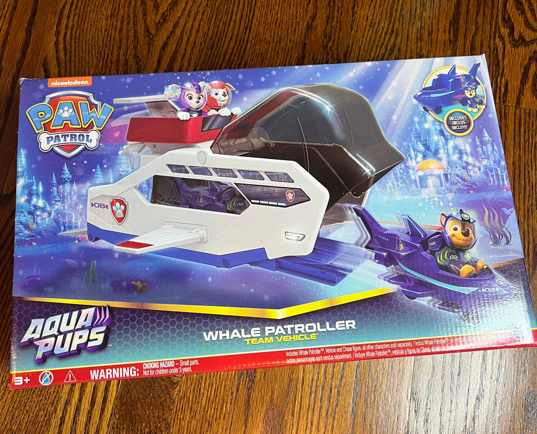 Paw Patrol Water Patroller With Chase - NWT One Size