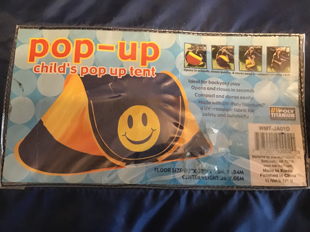 Child’s Pop-Up Tent
