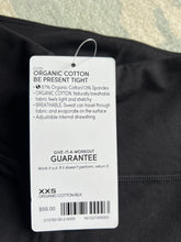 Load image into Gallery viewer, Athleta organic cotton black tights XXS XXS

