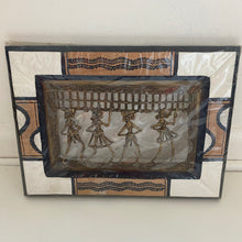 Load image into Gallery viewer, Tribal Fusion Dhokra Wall Art Made of Brass  One Size
