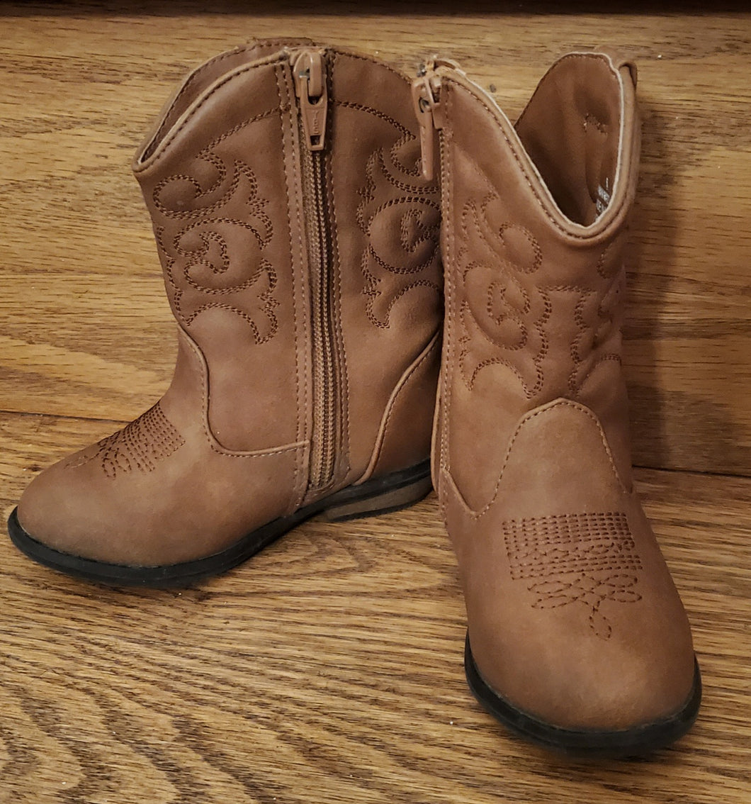Cat & Jack cowboy boots size 6  6