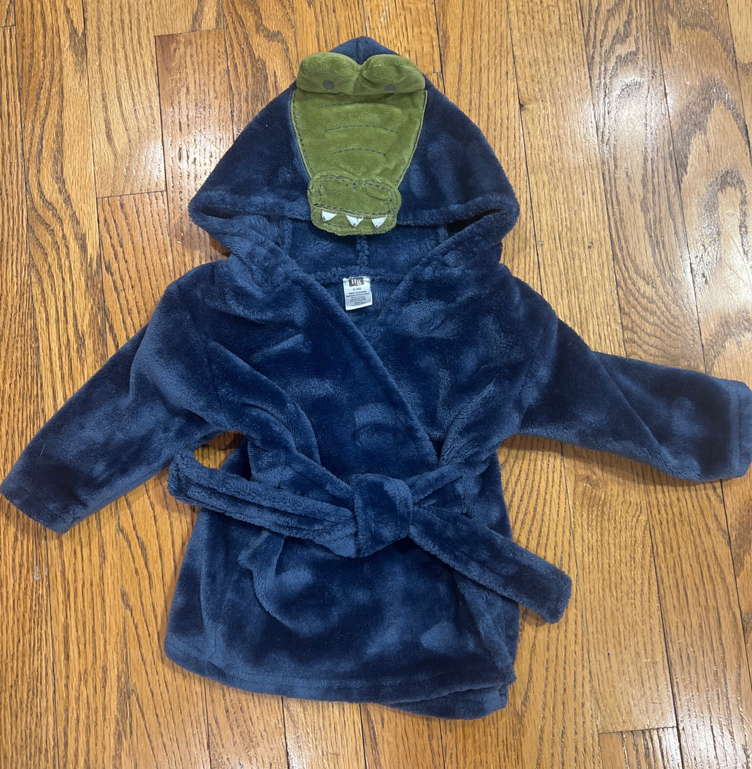 HB brand, plush, incredibly soft robe with alligator hood 3 months