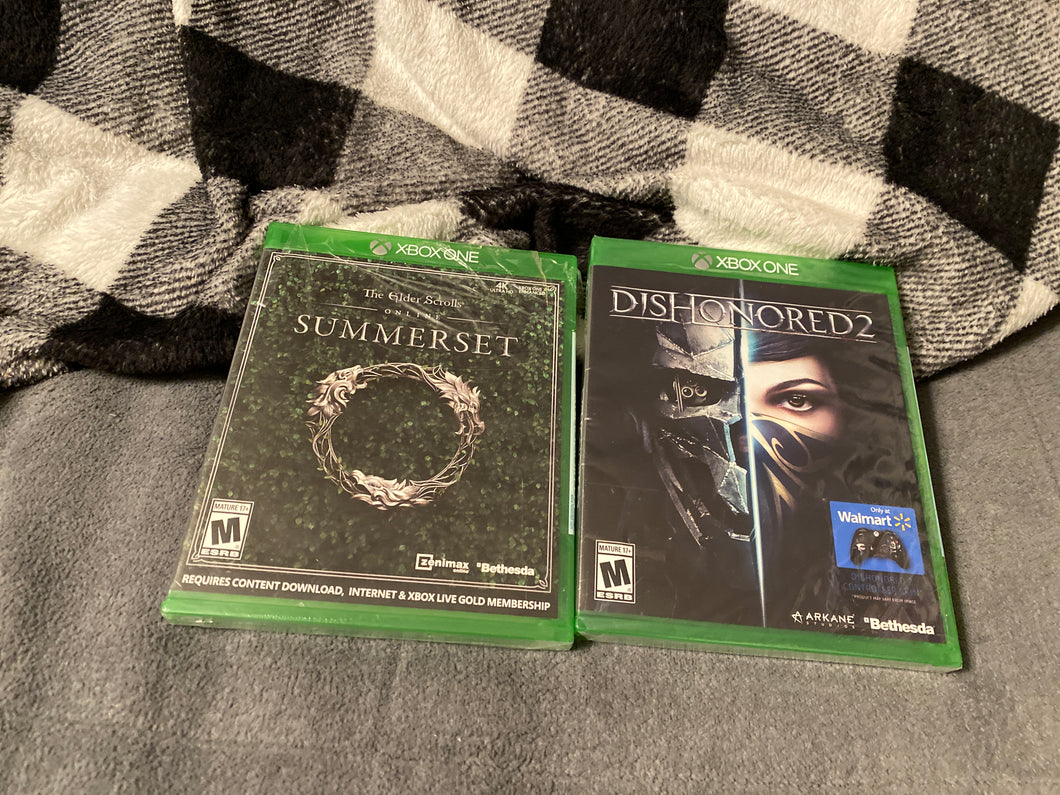 New Xbox one game lot