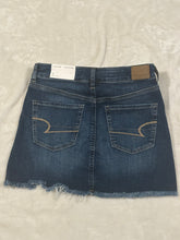 Load image into Gallery viewer, American Eagle HI Rise Stretch Denim Mini Skirt 4
