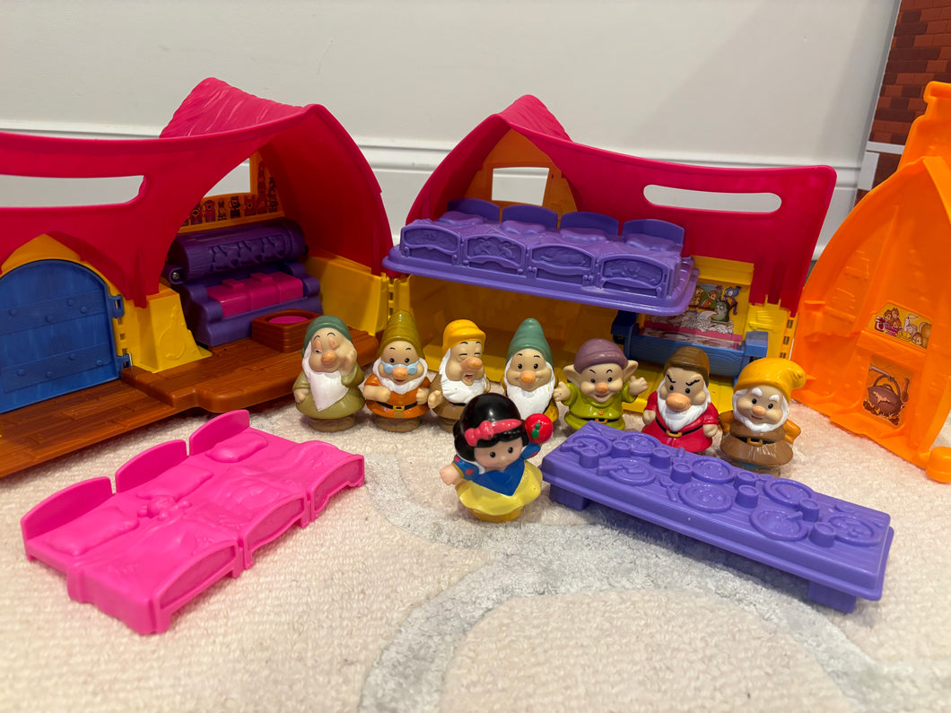 Little People Disney Snow White dwarves’ home-hard to find!!