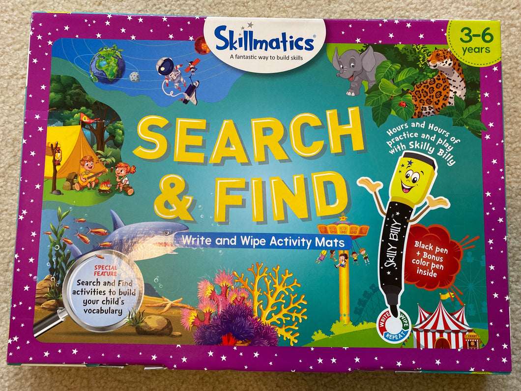 Skillmatics Search & Find Mats