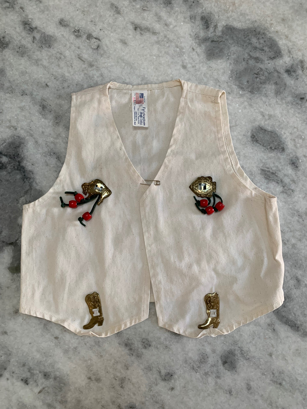 Fabrications by bag works - Christmas Vest 4