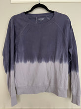 Load image into Gallery viewer, Athleta purple tie dye sweatshirt  Adult Small
