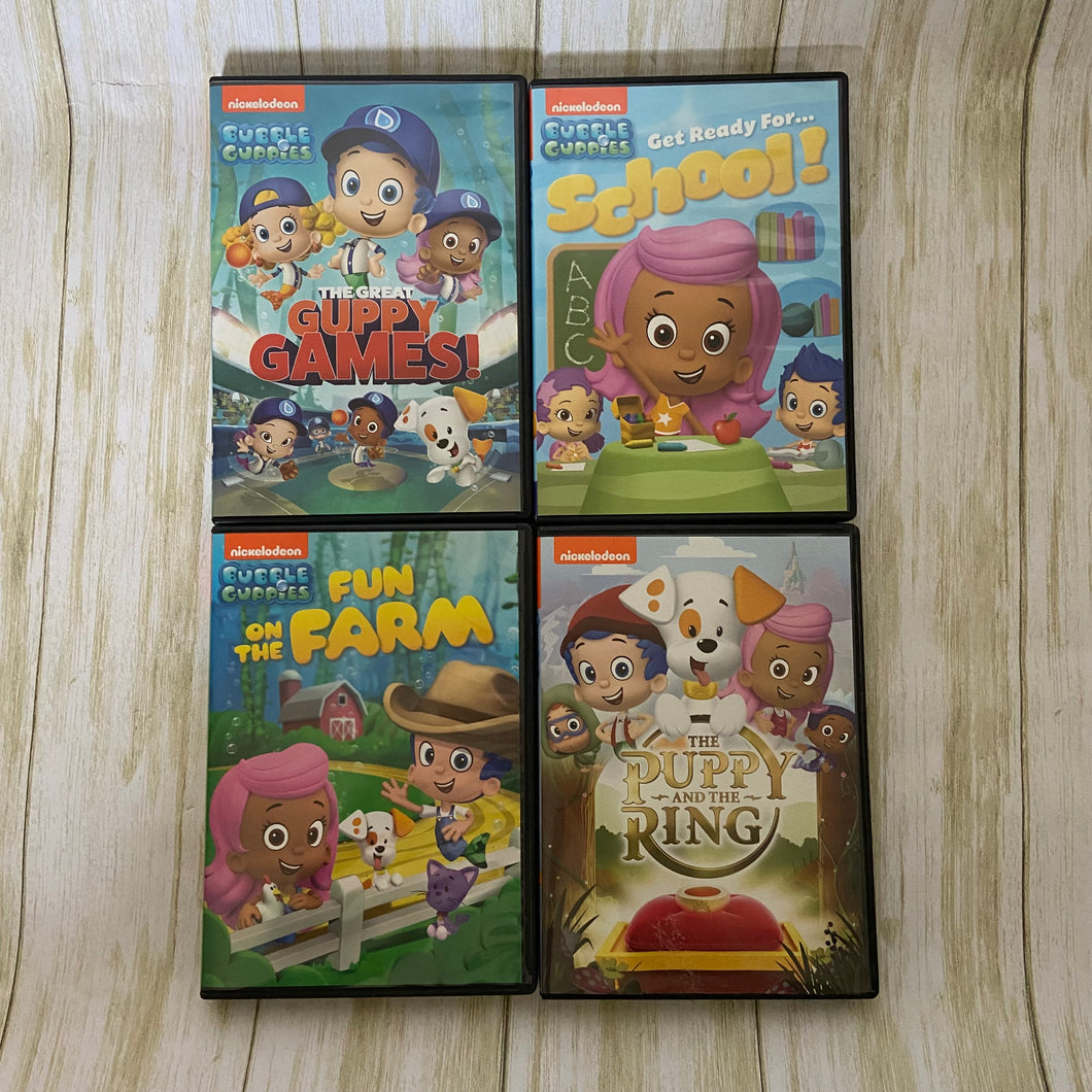 Bubble guppies DVD pack