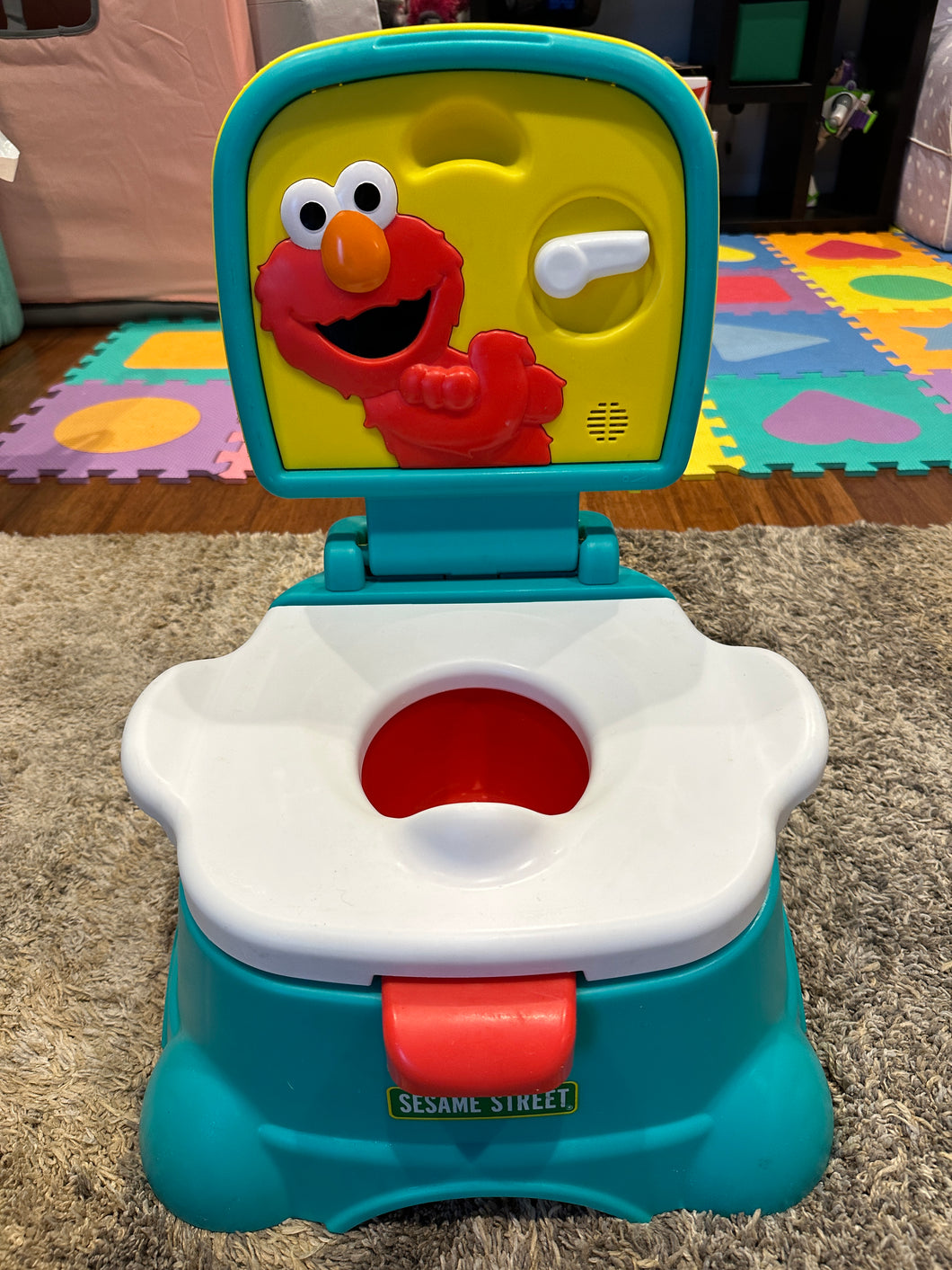 Sesame Street Elmo Hooray! 3-in-1 Potty Chair One Size