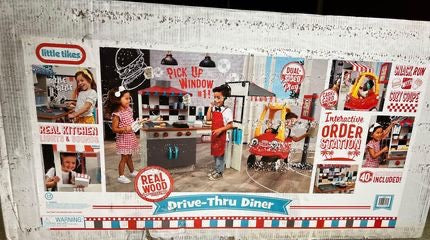 Little Tikes Drive thru diner NEW  One Size