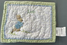 Load image into Gallery viewer, Pottery Barn Kids LEO 100% Cotton Fiber Peter Rabbit Theme 16&quot;x12&quot; Quilted Sham Pillow Case One Size
