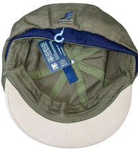 Load image into Gallery viewer, Kangol Army Green Kids&#39; Small Newsboy Hat 2T
