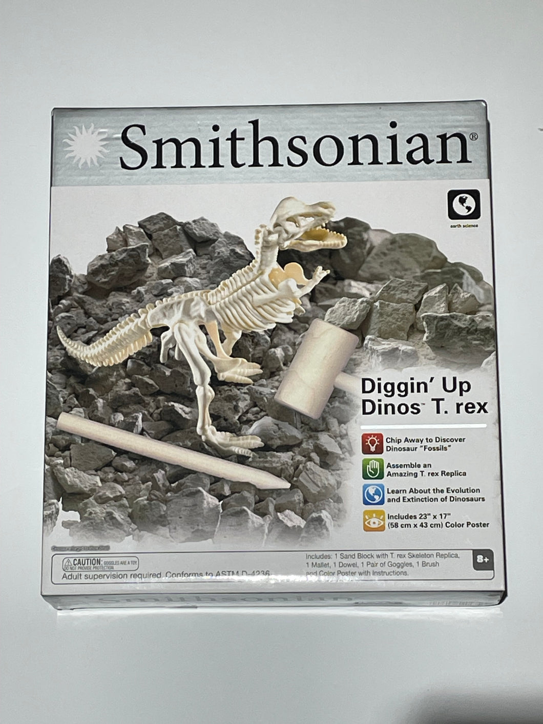 Smithsonian Dino dig, New never opened