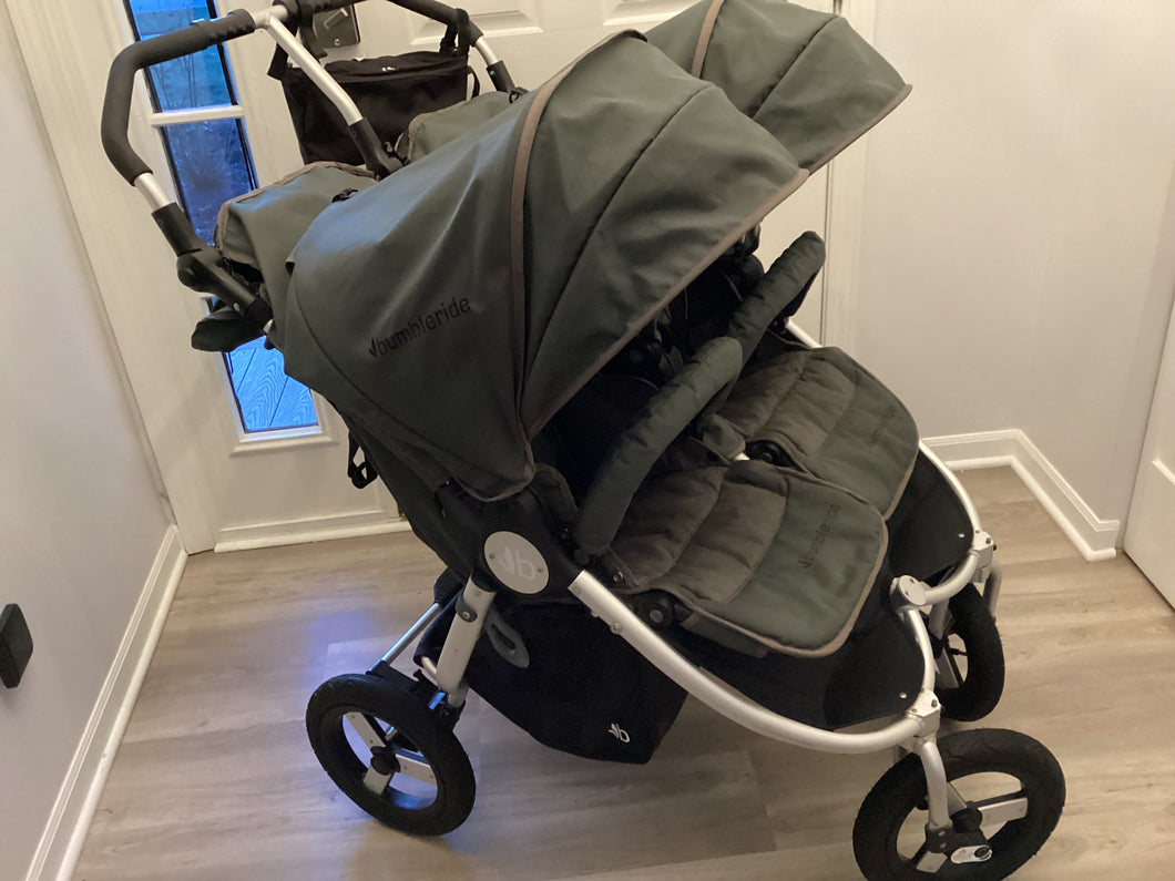 Bumbleride Indie Twin Stroller With Parent Console