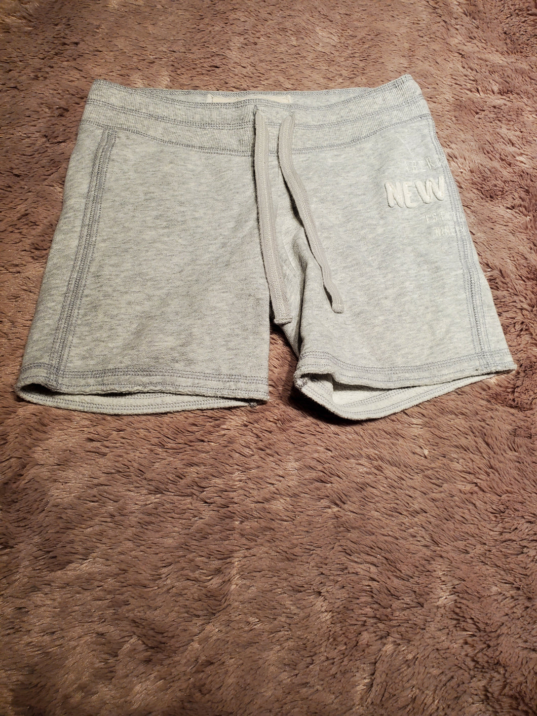 Abercrombie gray New York sweatpants shorts Small