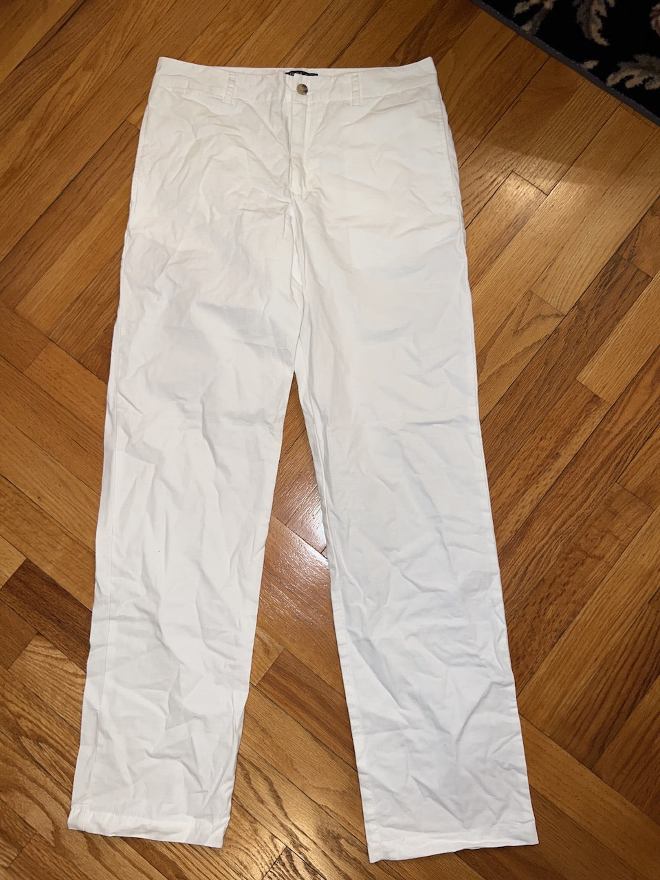 Ralph Lauren Polo White Cotton Pants size 18 18
