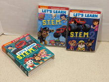 Load image into Gallery viewer, Nick Jr Let&#39;s Learn Stem 1 and 2 Collection, 2 DVD Set. Good used condition.
