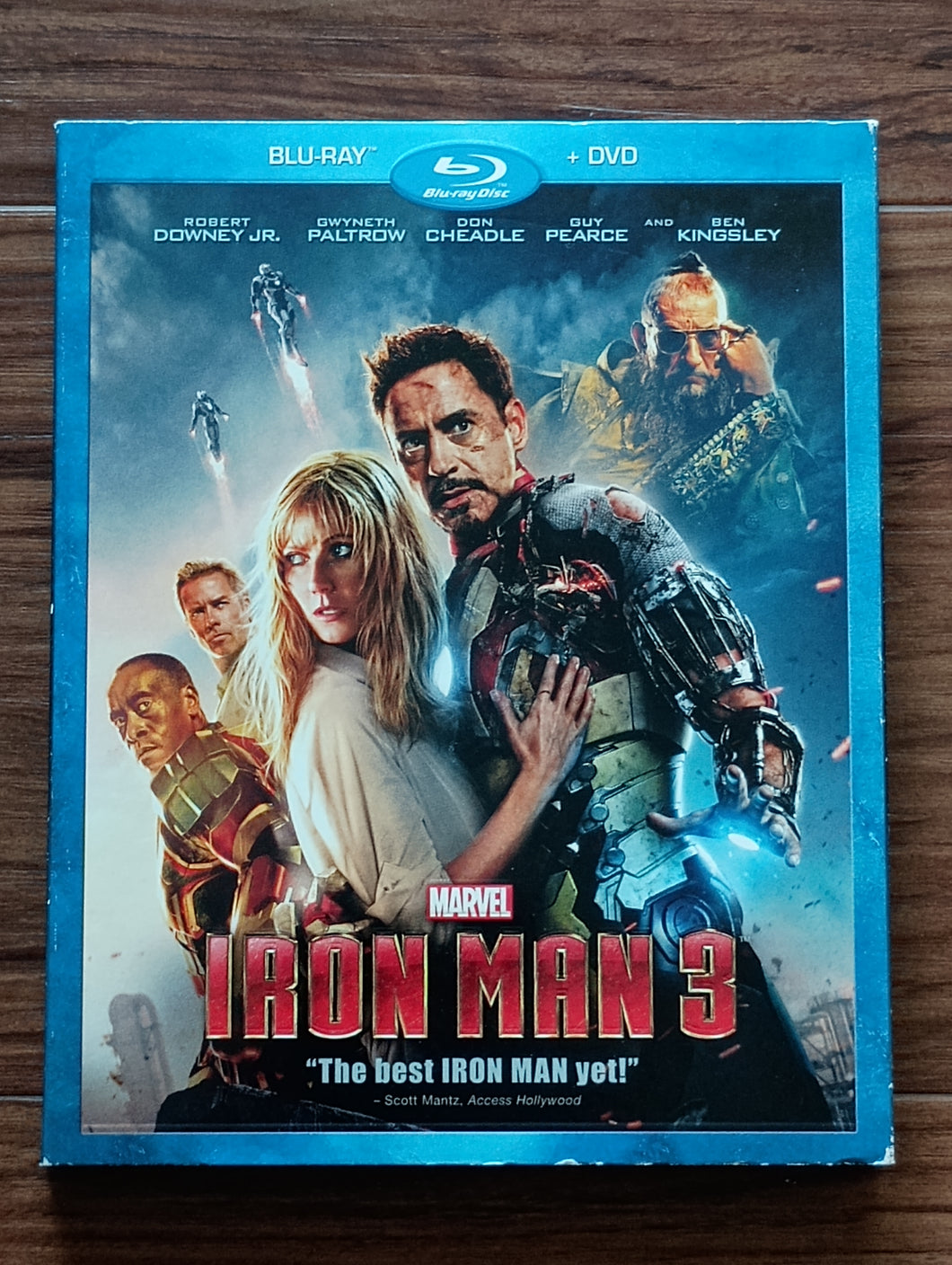 Iron Man 3 Blu-ray Movie