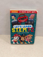 Load image into Gallery viewer, Nick Jr Let&#39;s Learn Stem 1 and 2 Collection, 2 DVD Set. Good used condition.
