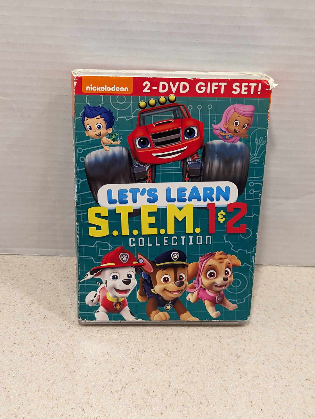 Nick Jr Let's Learn Stem 1 and 2 Collection, 2 DVD Set. Good used condition.