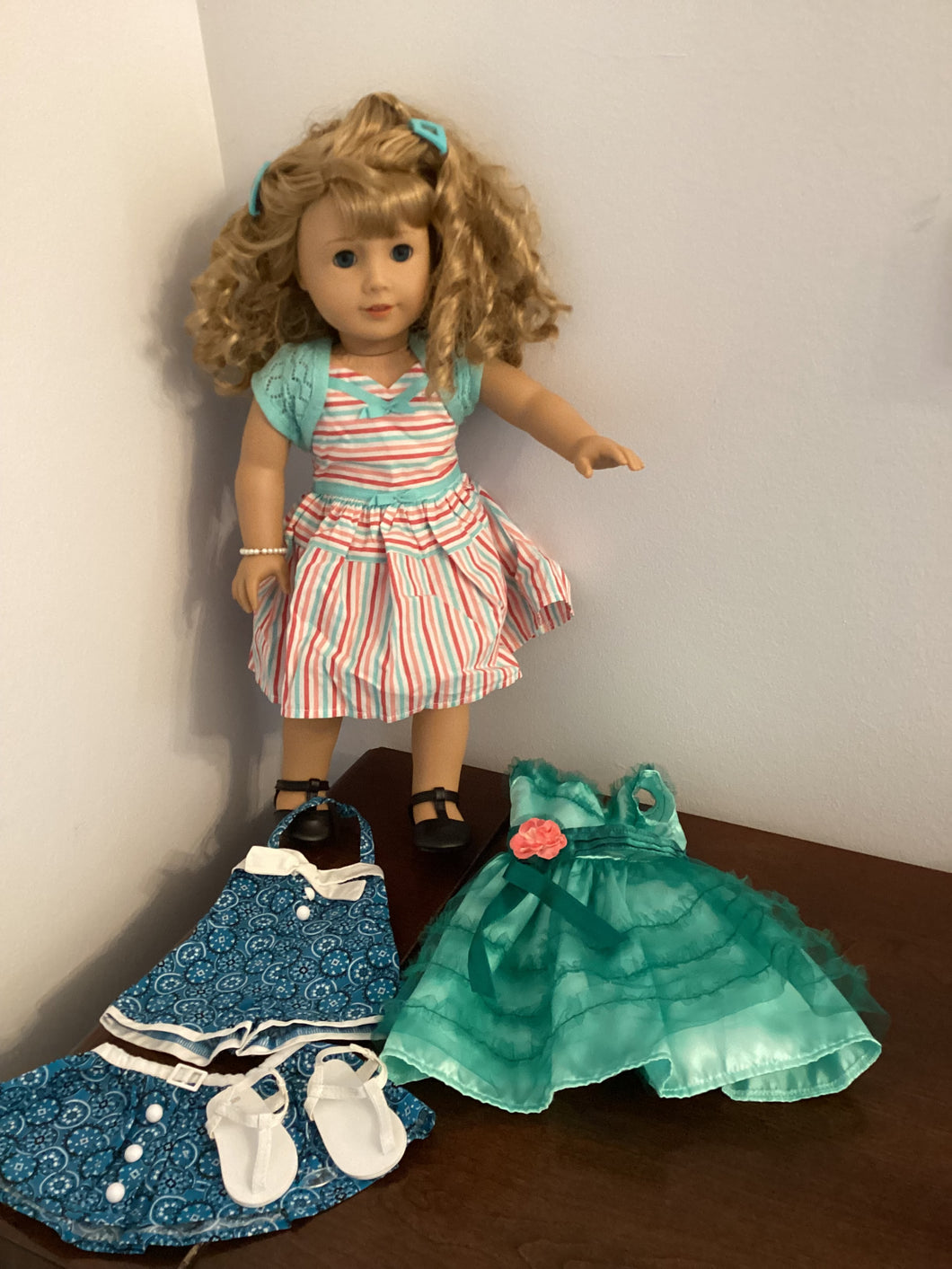 American Girl Doll Maryellen with Outfits