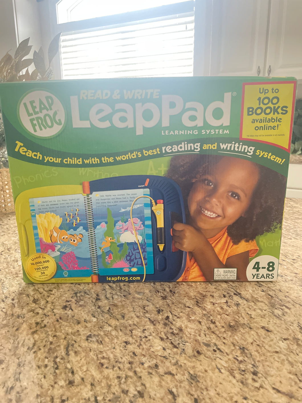 New in box-Leap Frog Leap Pad