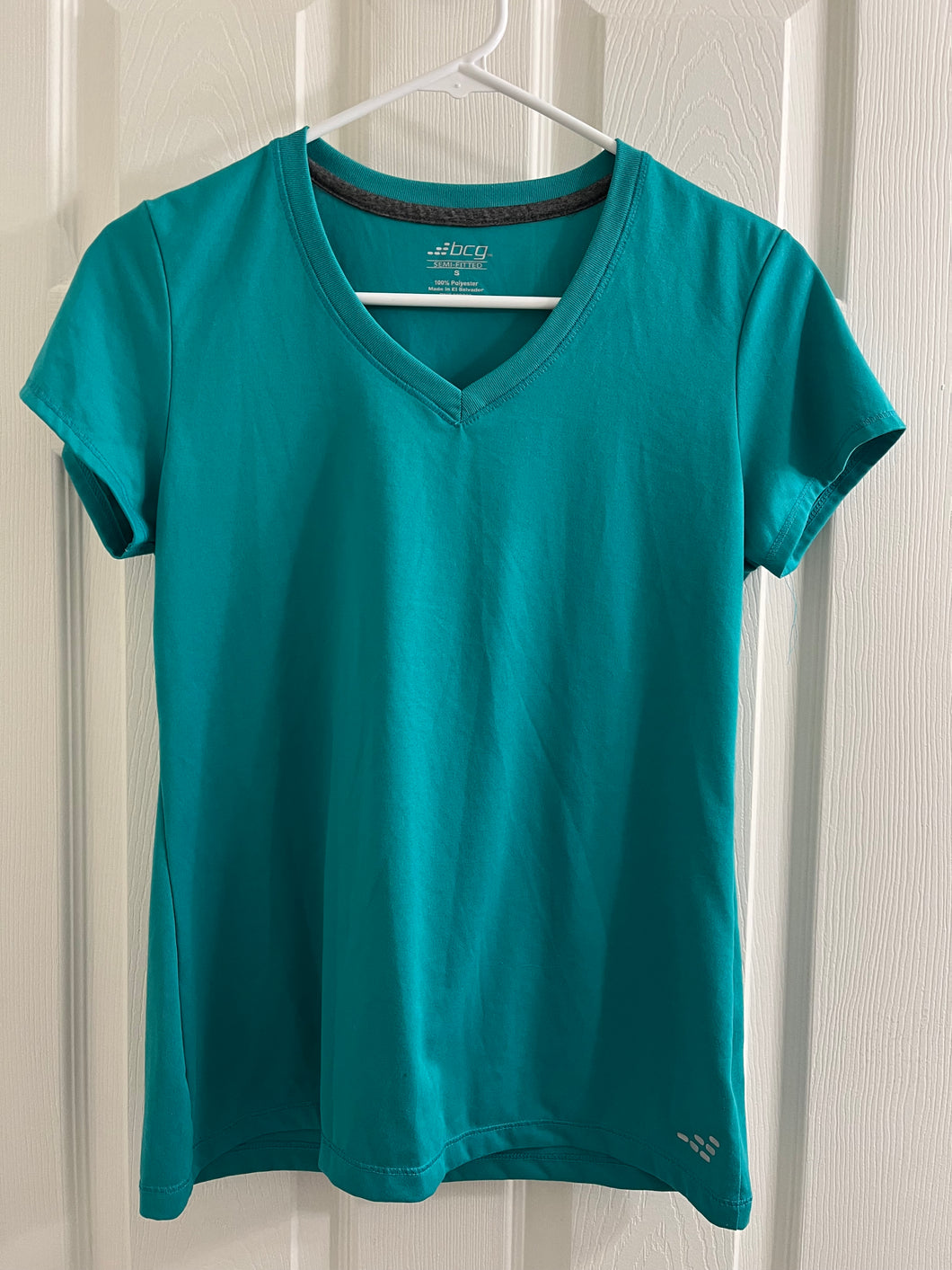 Teal athletic shirt - bcg (Academy house brand) Adult Small
