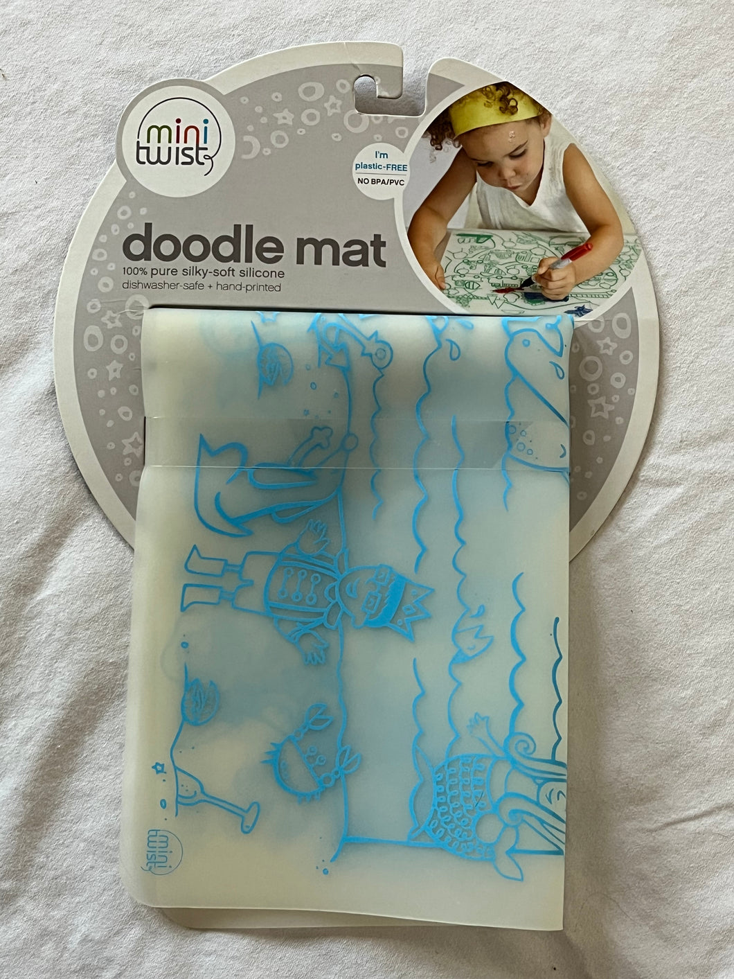 MiniTwist Doodle Silicone Placemat