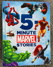 Load image into Gallery viewer, 5 Minute Marvel Stories Hard Cover Superhero Story Collection

